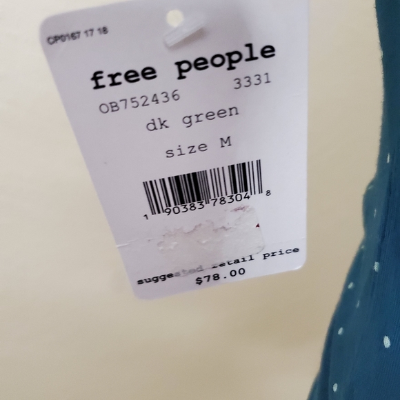 Free People long sleeve cinched top - Picture 6 of 7